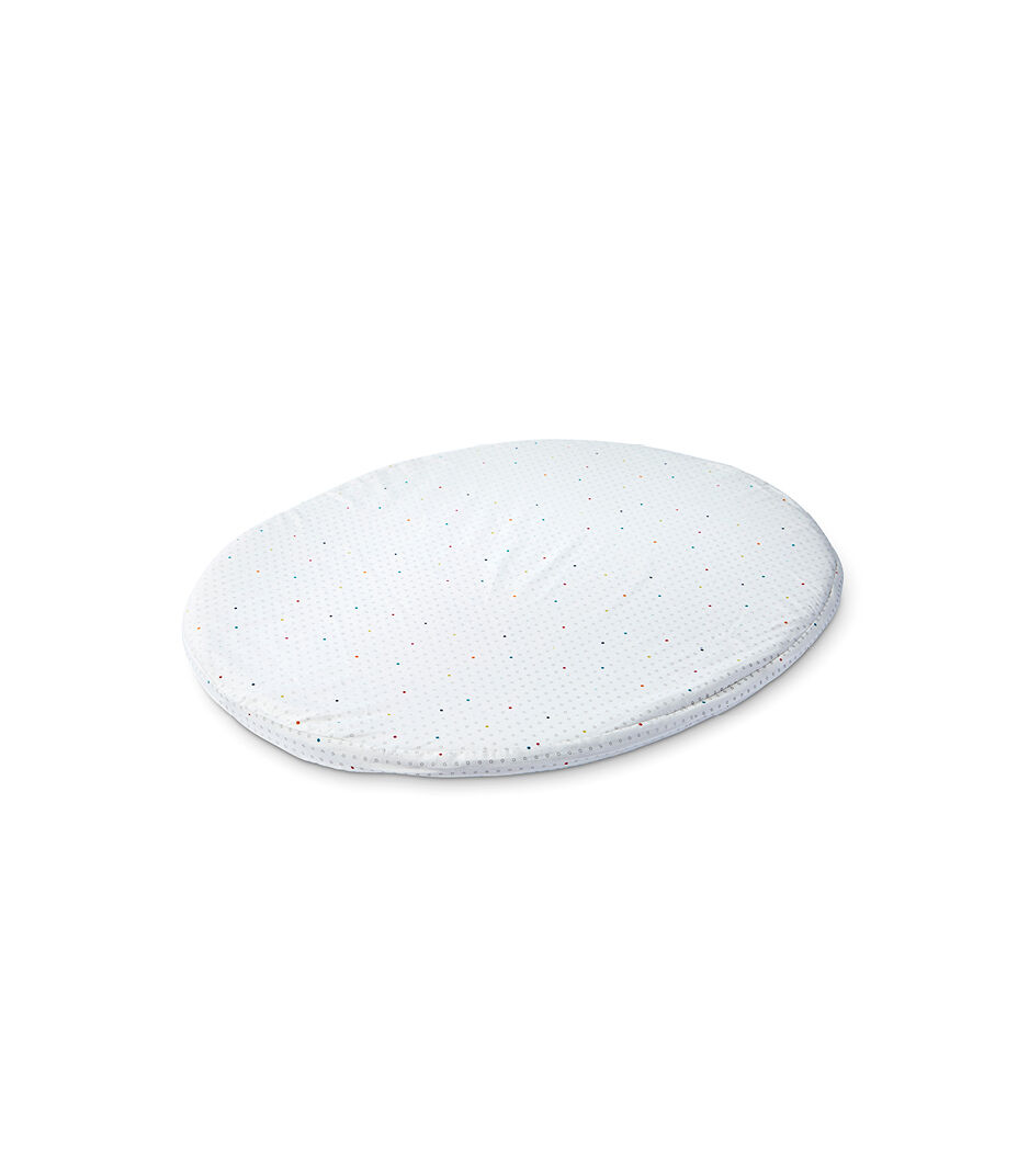 Stokke® Sleepi™ Mini Fitted Sheet Pehr Rainbow Dot, Rainbow Dot, mainview